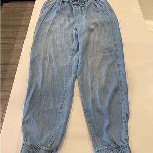 Nine West light denim joggers